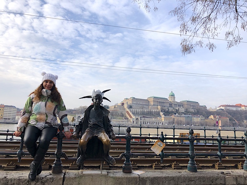 Budapeşte Küçük Prens Heykeli 