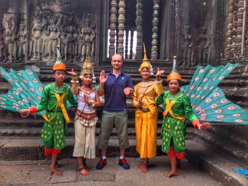 Gezgin Deli Kamboçya seyahatinden bir kare