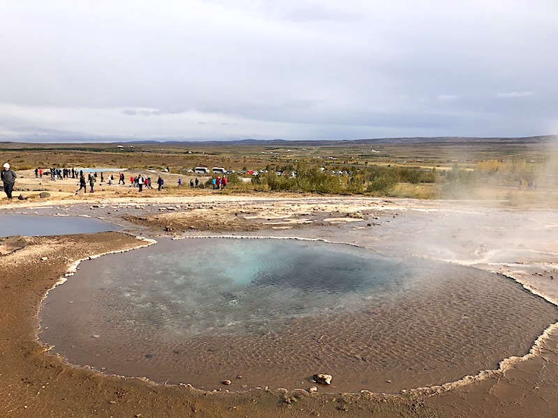İzlanda Golden Circle Gezilecek Yerler - Gayzer sıcak su havuzları