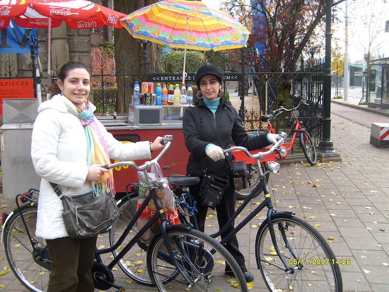 Amsterdam'da Bisiklet Kullanımı