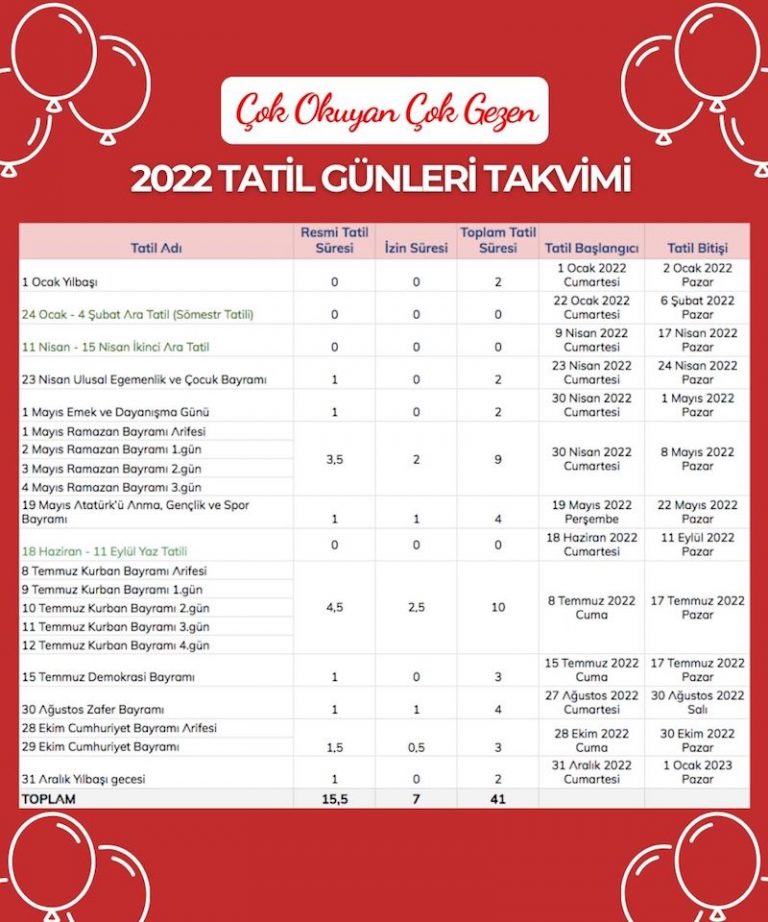 2022 Holidays Calendar - 2022 Public Holidays