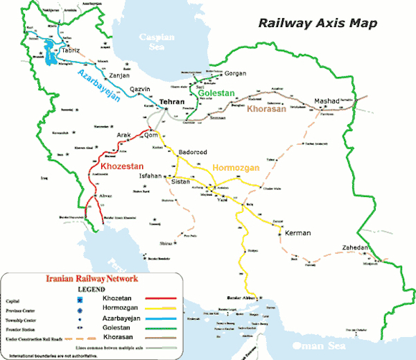 İran'da Tren ile Seyahat