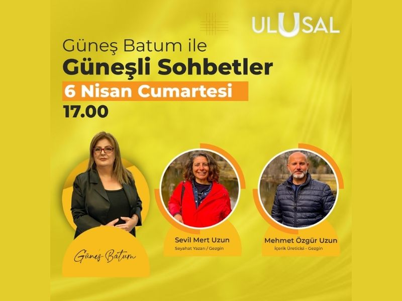 Ulusal Kanal'da Güneşli Sohbetler'in Konuğu Olduk